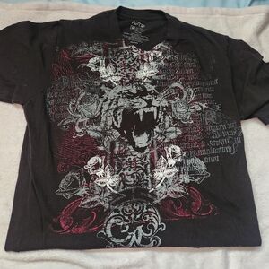 Black Graphic T-Shirt for Men
